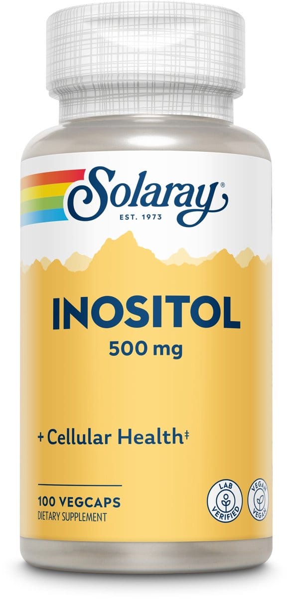 Solaray Inositol 500mg - 100 vegacapsules