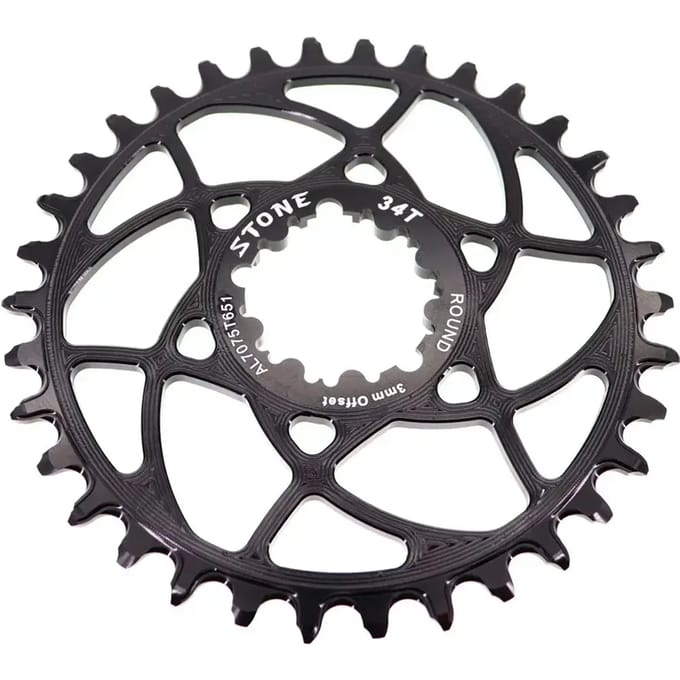 Directe bevestigingsronde plaat Stone 3