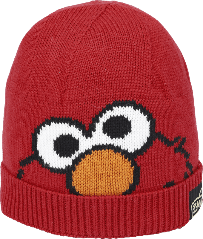 Sesame Street Elmo Unisex Beanie - rood - Standard