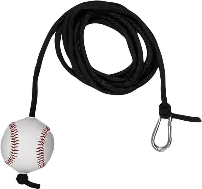 Honkbal Slagtrainer - Softbal Slagtrainer - Slagtechniek Verbeteren - Verstelbare Weerstand - 3 meter - As pic