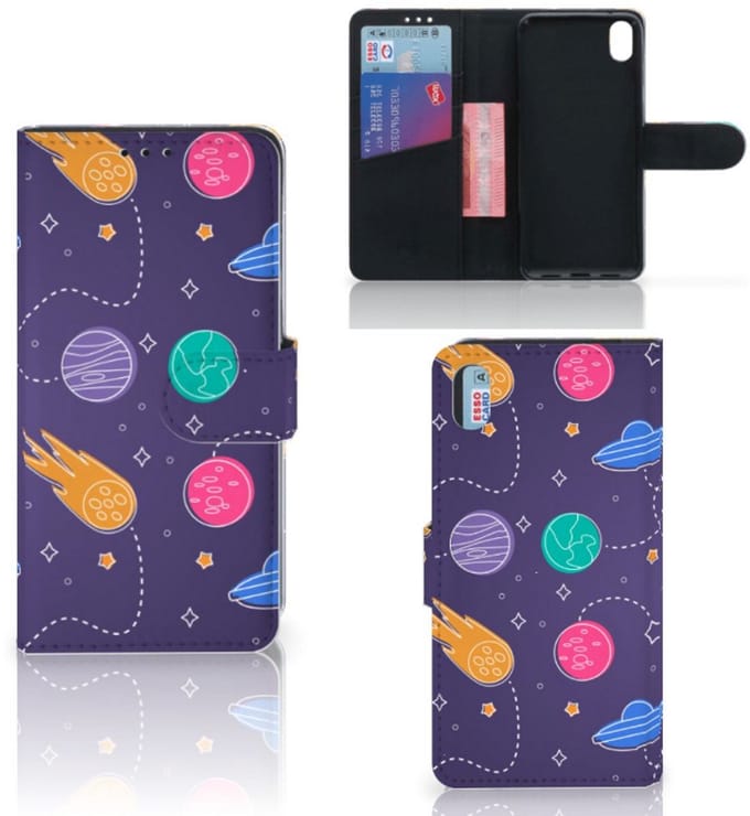 Xiaomi Redmi 7A Wallet Case met Pasjes Space