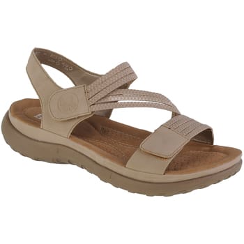 Rieker Sandalen Plat Sandalen Plat - beige - Maat 37