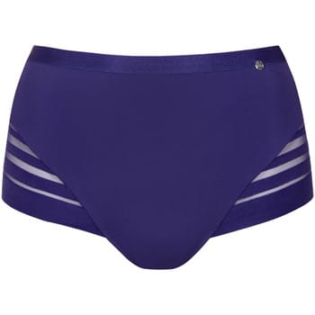 Indigo blauwe hoge panty slip Lisca Alegra - Blauw - Maat - 38