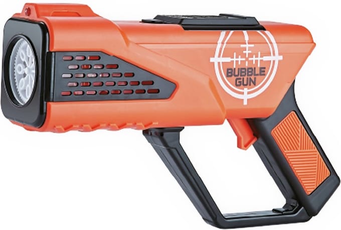 WaterBlast - Volledig Elektrische Bubbel Gun met Reservoir - Oranje