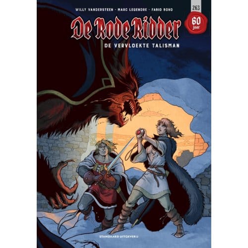 263 De Vervloekte Talisman - De Rode Ridder - Willy Vandersteen
