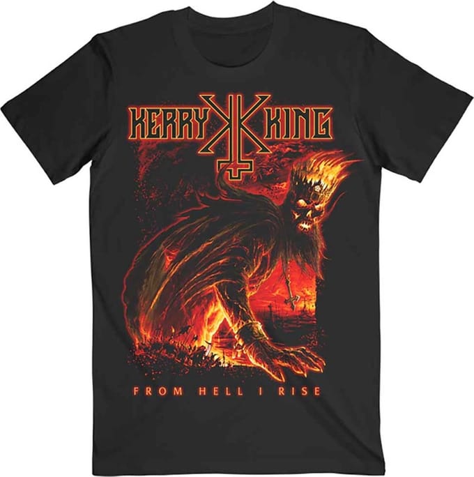 Kerry King - From Hell I Rise Hell King Heren T-shirt - M - Zwart