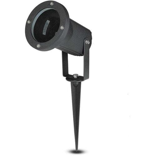 V-TAC LED prikspot - Dimbaar - Kantelbaar - GU10 - IP44 waterdicht - Aluminium - Zwart
