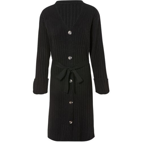 ESMARA Gebreid dames vest (Zwart, S (36/38))