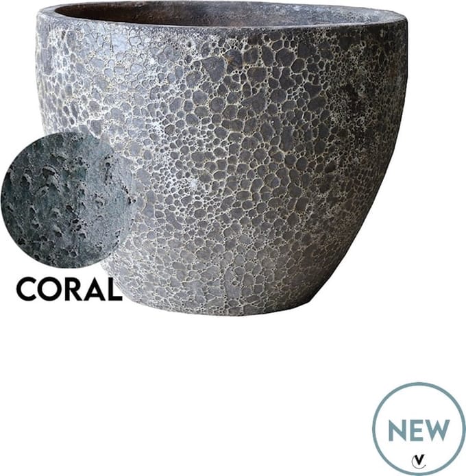 Bloempot Lipari | Medium | oceanisch Coral | Ø70 x H52 cm
