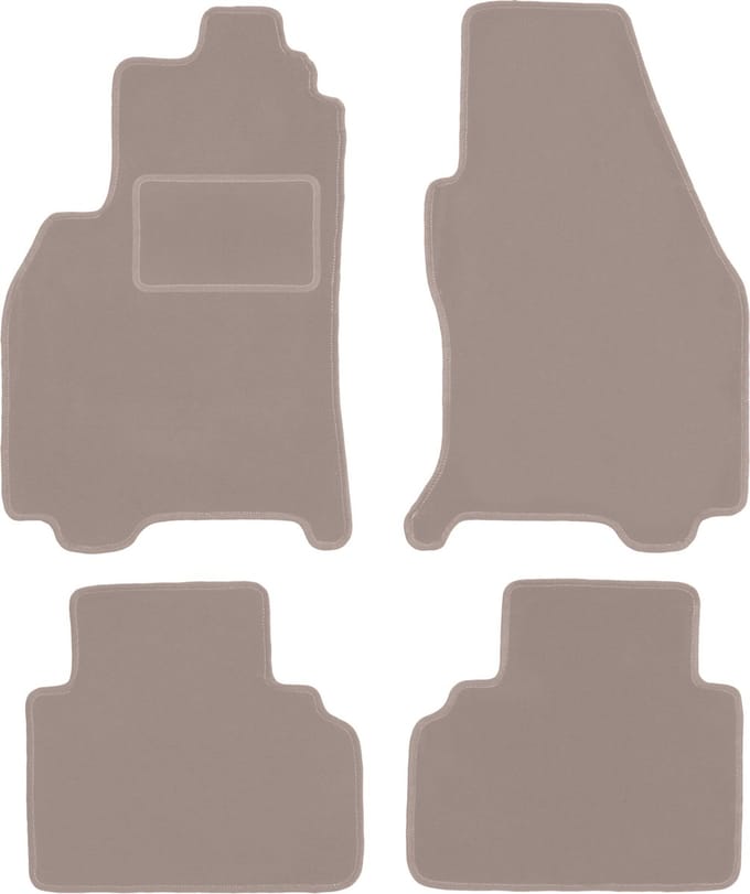 Beige velours vloermatten voor: Ford Cougar coupé (1998-2004)