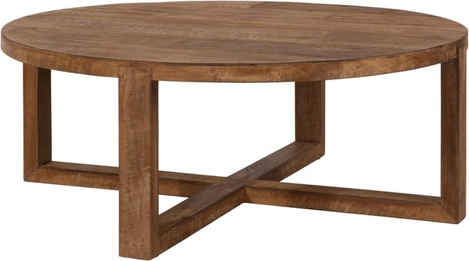 DTP Home Salontafel Icon Rond Teakhout 90x90x35 cm