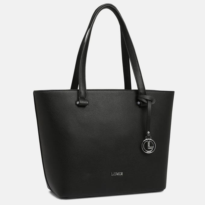 L.CREDI shopper Filippa Shopper Black zwart