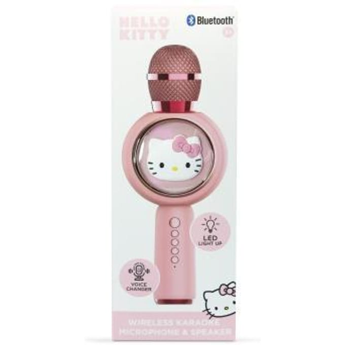 Hello Kitty KitHello Kitty Bluetooth Popsing Led Light Karaoke Microfoonty Bluetooth Popsing Led Light Karaoke Microfoon Radio's, speakers en Radio's,