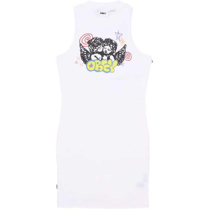 Kaisley Damesjurk S/l Jurk Wit Multi