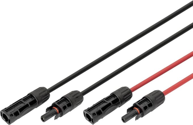 Digitus DK-SCEC66-0030 DK-SCEC66-0030 Zonne-energiekabel 6 mm² Kabellengte 3 m