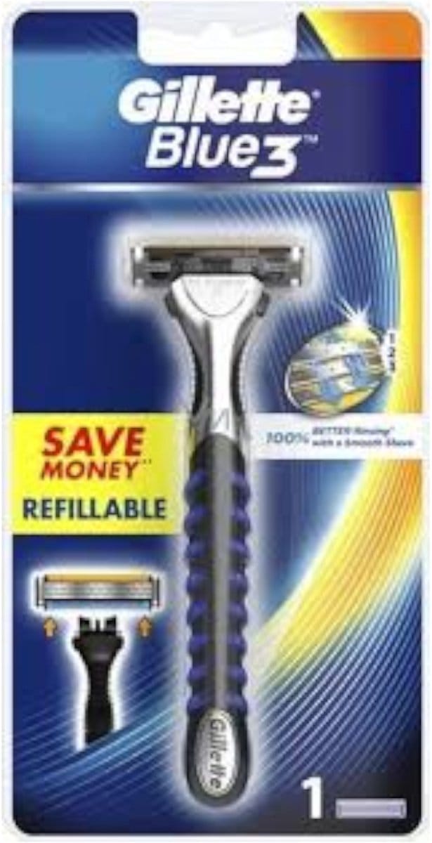 Gillette Blue3 - scheerapparaat + 1 navulmesjes