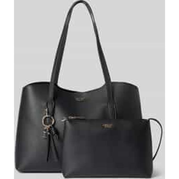 GUESS schoudertas Melody 2 In 1 Tote Black zwart