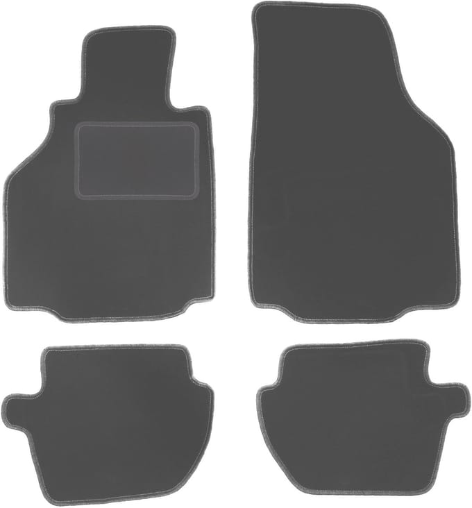 Auto-matten in grafiet voor: Porsche 911 type. 996 coupé (1997-2004)