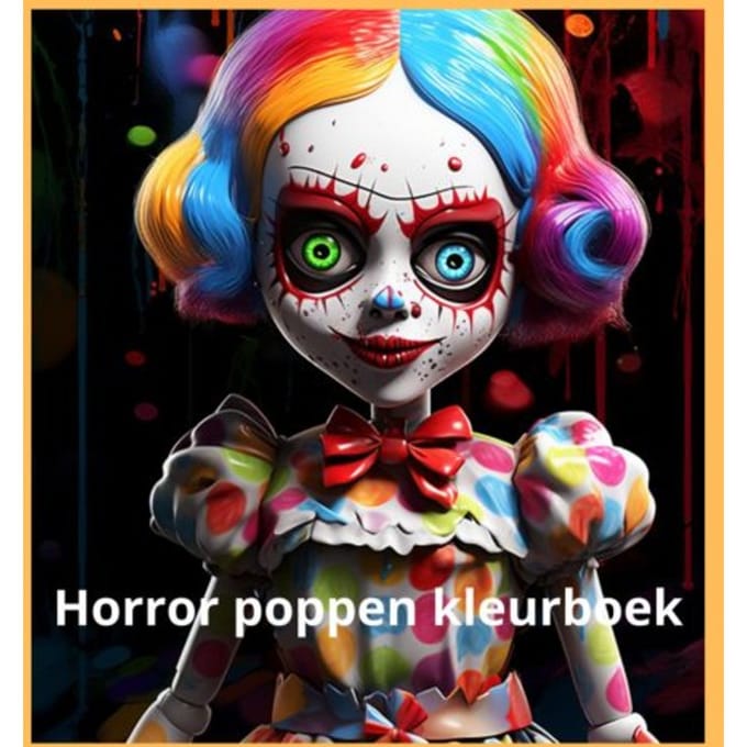 Horror Poppen Kleurboek - Tajesa For you