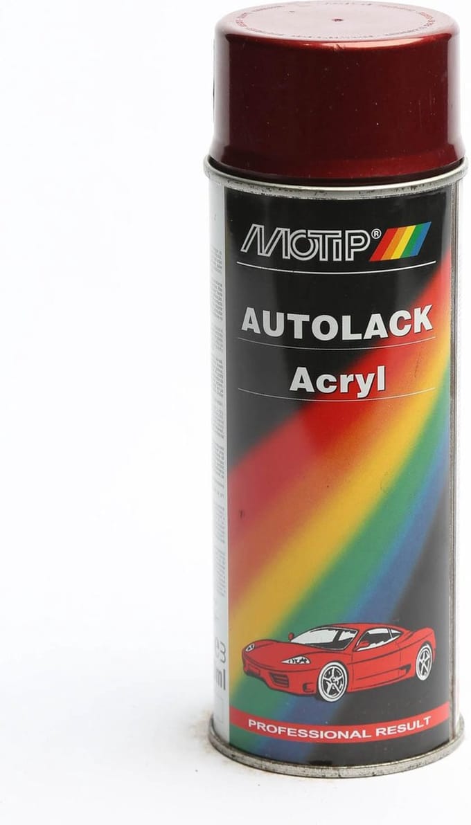 Motip 51660 - Autolak spuitbus - Rood  - 400ml