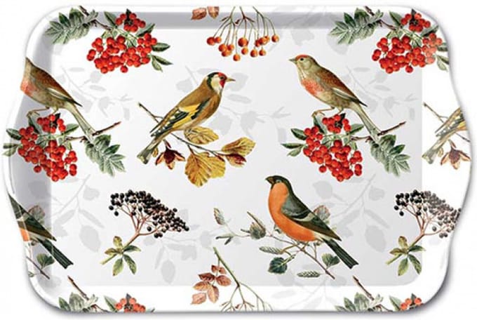 Ambiente Tray 13x21cm Autumn birds