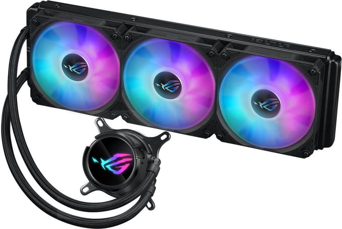 ASUS ROG STRIX LC III 360 ARGB - Black - CPU waterkoeling - Max 36 dBA