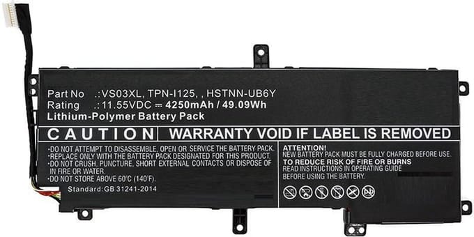 CoreParts MBXHP-BA0228 laptop reserve-onderdeel Batterij/Accu