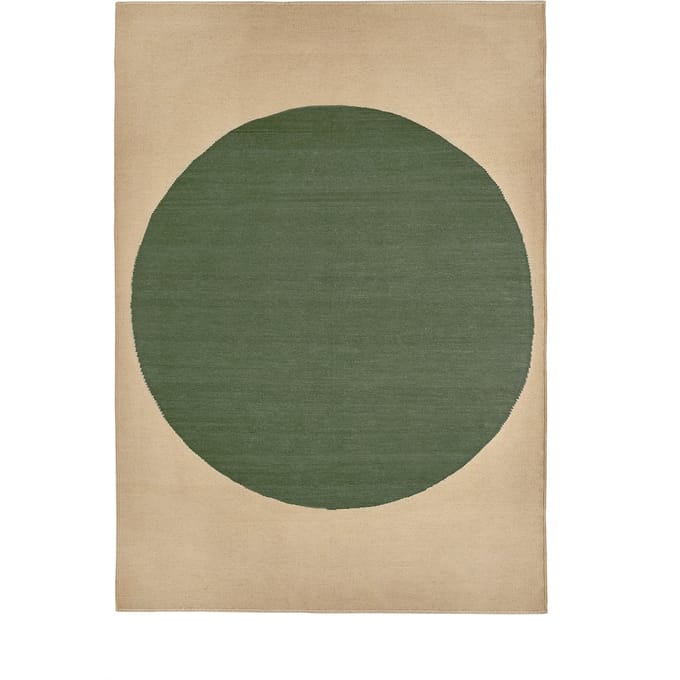 Nanimarquina Topo tapijt - groen - 200 x 300 cm