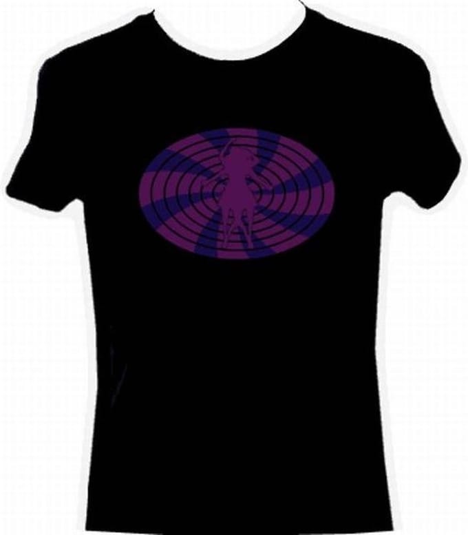 LED T-Groove Dancing Lady T-Shirt maat S
