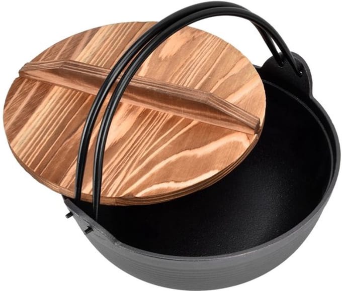 Allecto - Sukiyaki Pot - Gietijzeren Pot - Multifunctionele