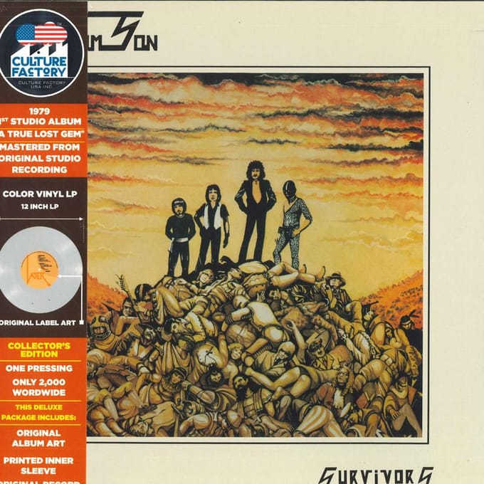 Disque Vinyle SAMSON - Survivors CFU01209 Culture Factory 2022 US Rock