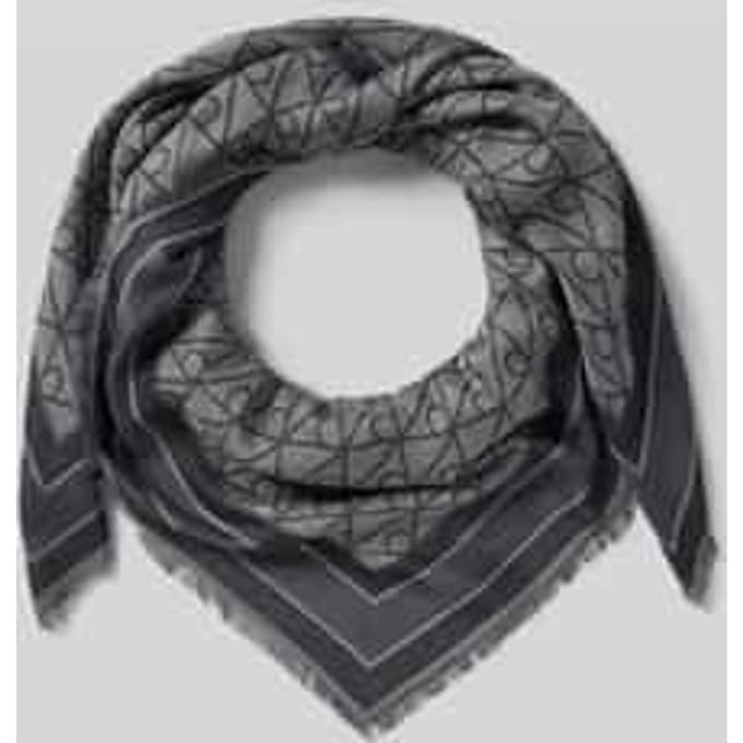 Sjaal van modal in all-over look