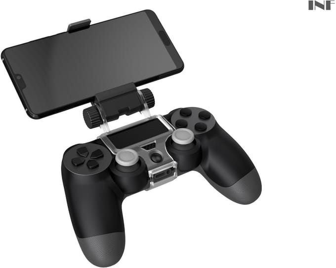 Verstelbare houder voor PS4-controller en Android-mobiel