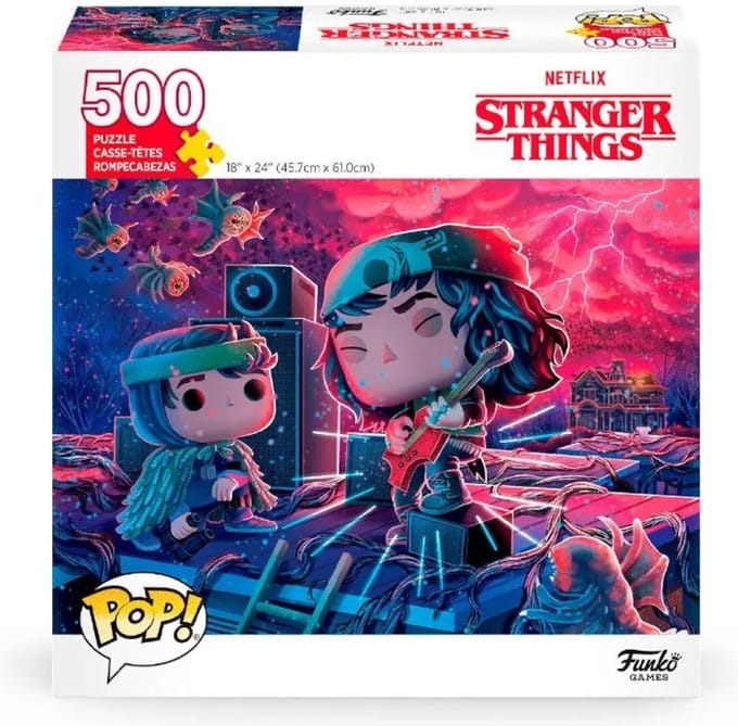 Funko Puzzles: Stranger Things - Eddie with Guitar Puzzles