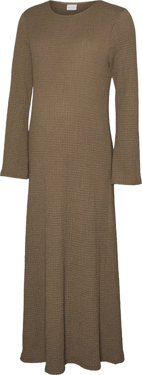 MAMALICIOUS - MLNICOLLA LS JRS DRESS - Dames - Maxi jurken