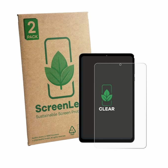 2 Stuks Screenprotector voor Headwolf FPad 6 - Hoogwaardige Beschermfolie transparant