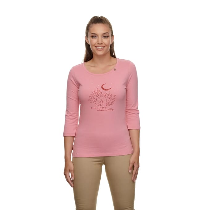 Dames-T-shirt met lange mouwen Ragwear Lorah Remake