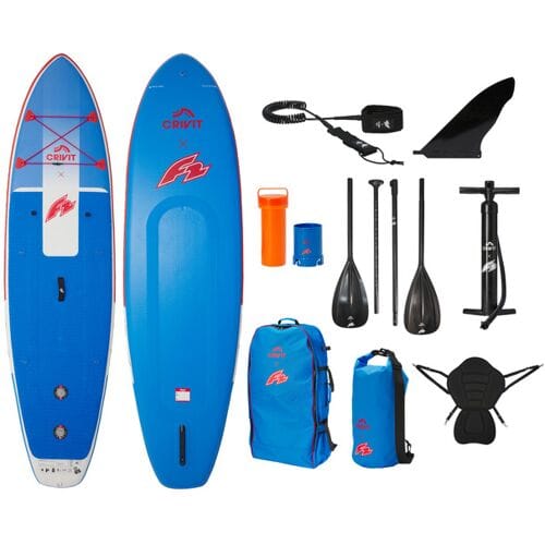 CRIVIT X F2 Opblaasbaar SUP-board Allround incl. accessoires