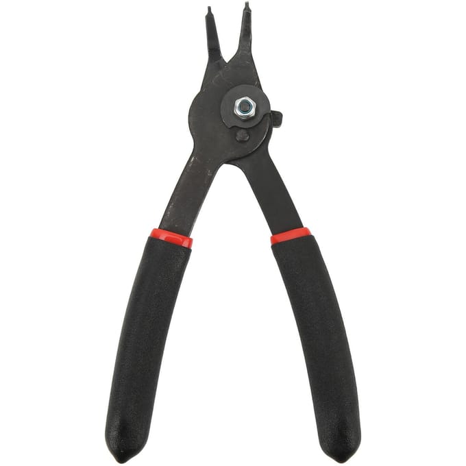 6 inch Borgringtang Staalconstructie Interne Externe Circlip Tang voor Verwijderen van Borgringen gray