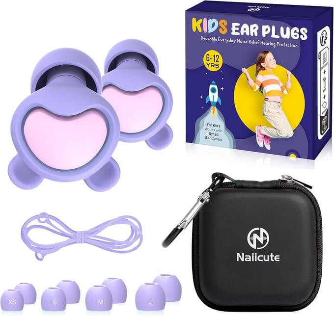 Kinderoordopjes voor Focus en Gehoorbescherming (26 dB)