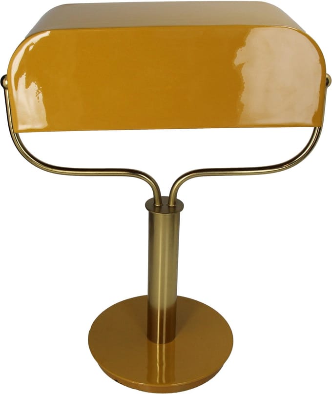 Table Lamp Iron Ochre 37x19x43cm
