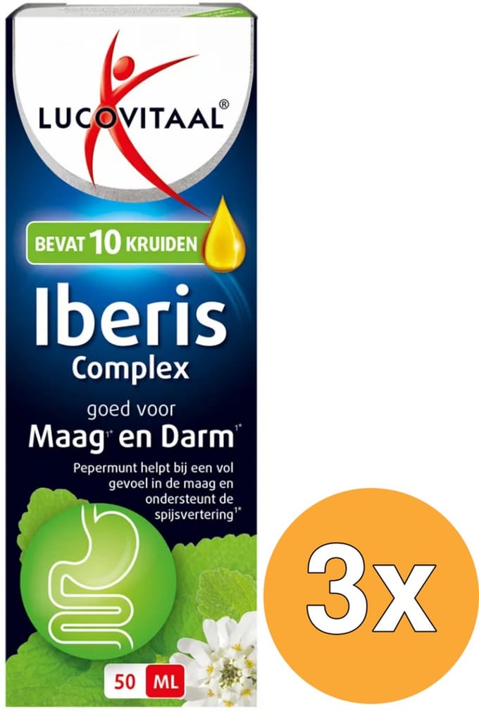 3x Lucovitaal Iberis Complex (50 ml)