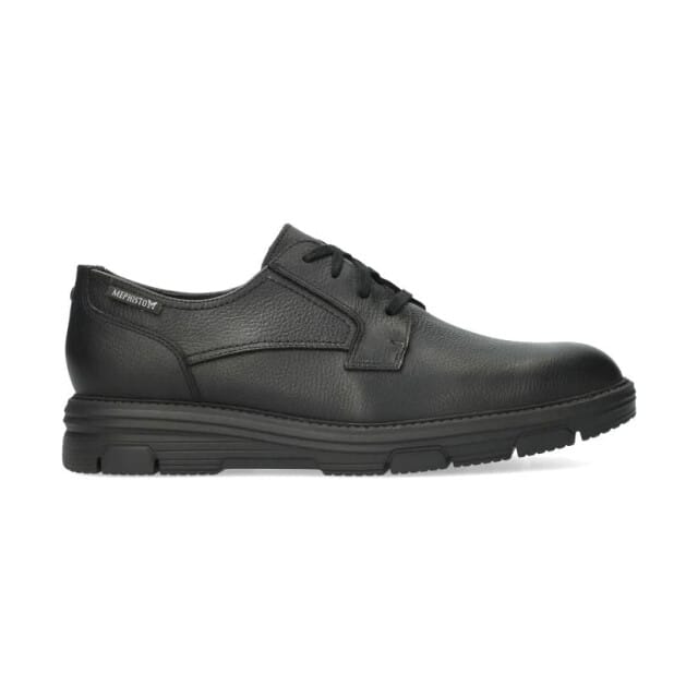 Mephisto Cedrik - heren veterschoen - Zwart - maat 47 (EU) 12 (UK)