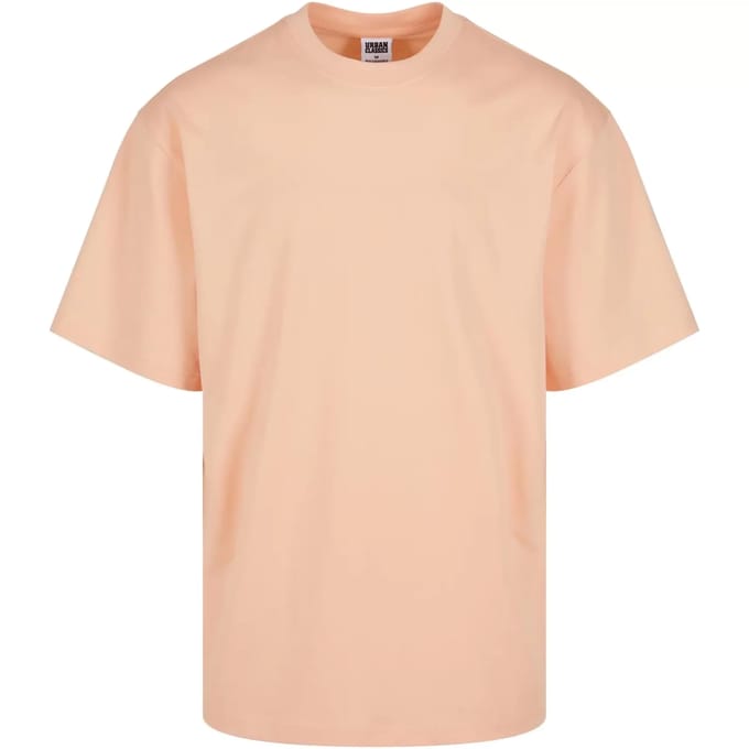 Urban Classics - Tall 2pack Heren Tshirt - M - Roze/Wit