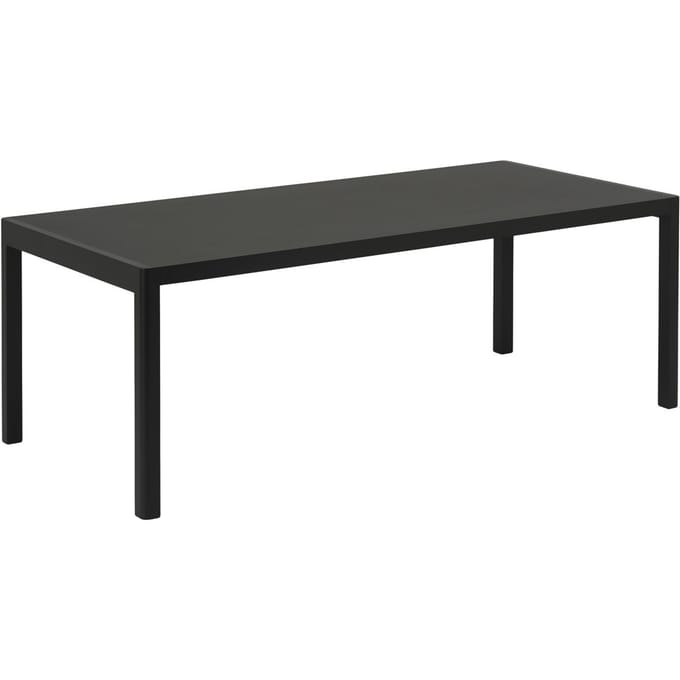 Muuto Workshop Tafel - zwart - L