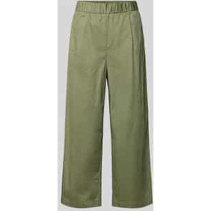 regular fit culotte van puur katoen