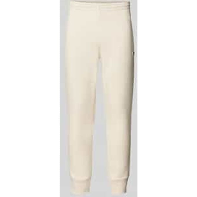 Slim fit sweatpants met logopatch