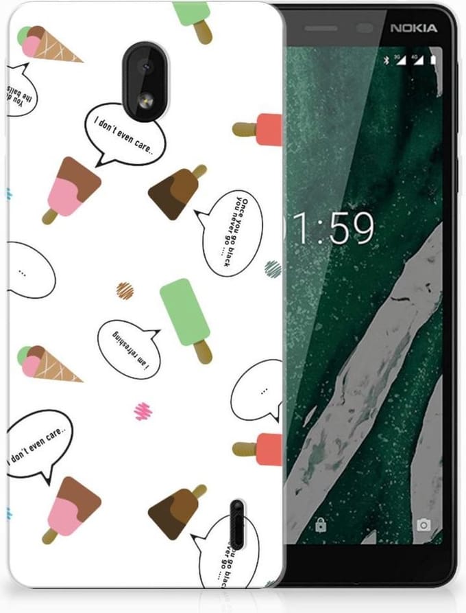 Nokia 1 Plus Siliconen Case IJsjes