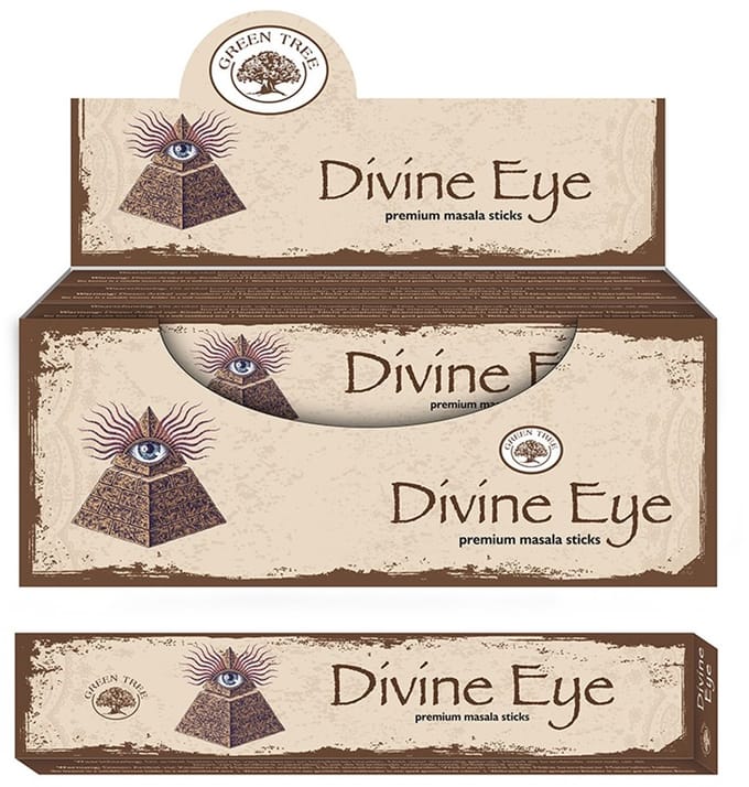 Green Tree Wierook Divine Eye Natural (12 pakjes)