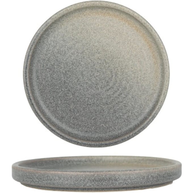 Bonna Dessertbord - Hornfels - Porselein - 16 cm - set van 6